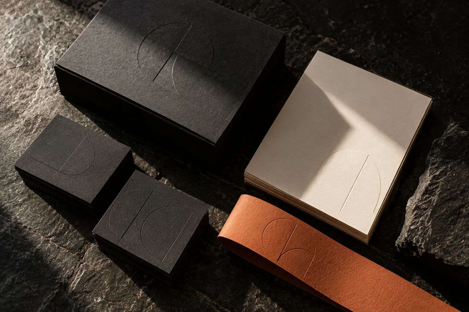Modern Brand Identity — art-directed photographic cover